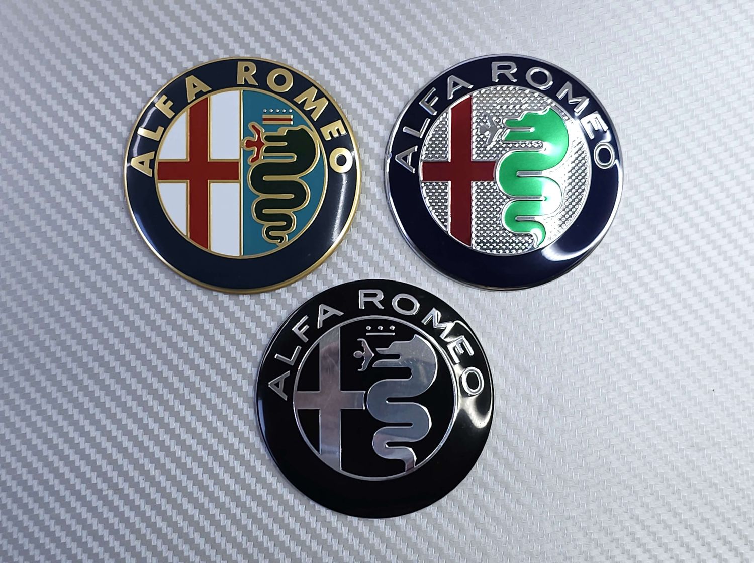 Alfa Romeo Steering Wheel Badge Emblem