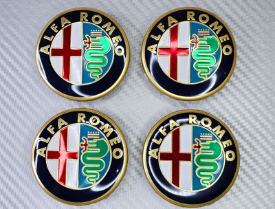 Alfa Romeo Wheel Centre Caps - Set of 4