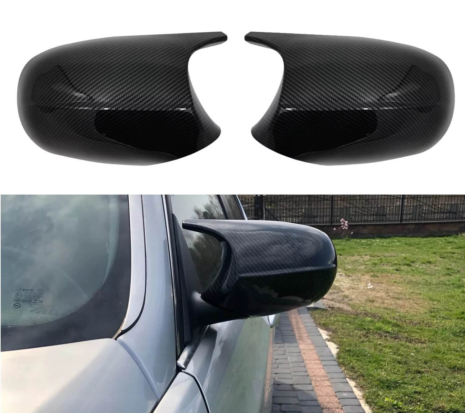 BMW Carbon Fibre Mirror Covers - E82 E87 E90 E92 Facelift
