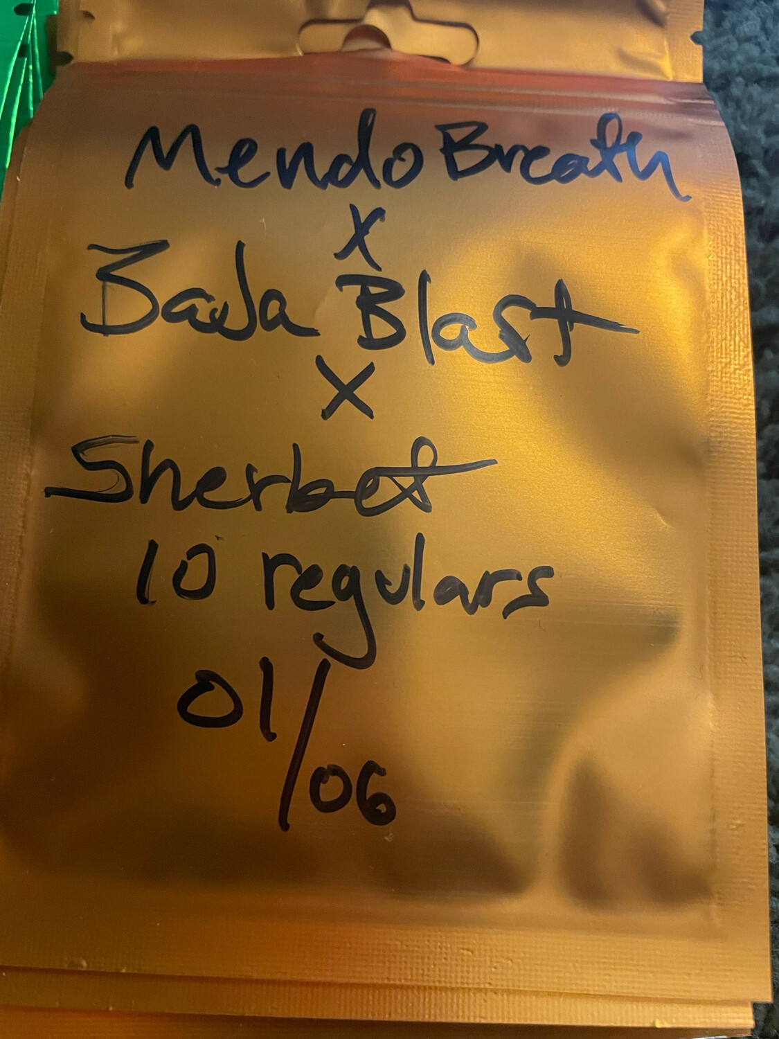 Mendo Breath X (Baja Blast X Sherbet) 10 Pack Regulars /6