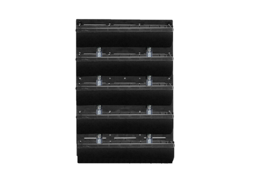 WB-PT50 - 1210 - 20&quot; - 5 Tray Living Wall for 4&quot; Plants