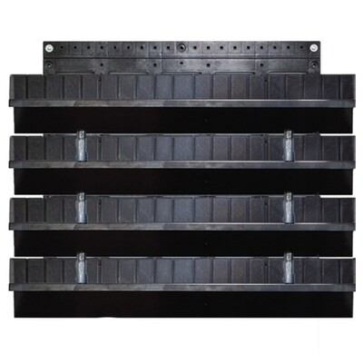 WB-PT100 - 1519 - 40&quot; - 4 Tray Living Wall for 8&quot; Plants