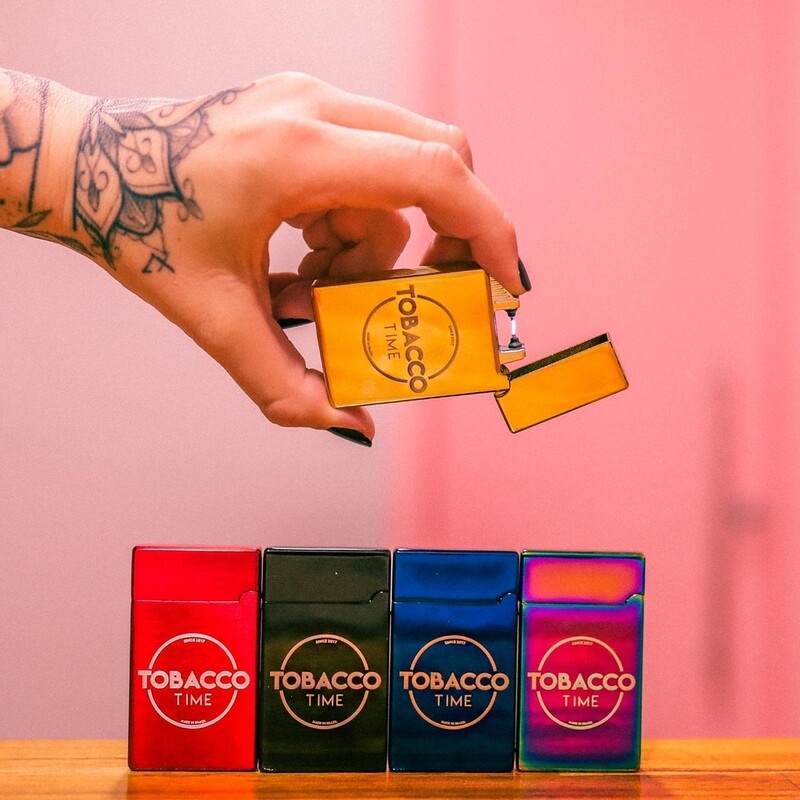 Isqueiro de plasma Tobacco Time Isqueiro de plasma Tobacco Time