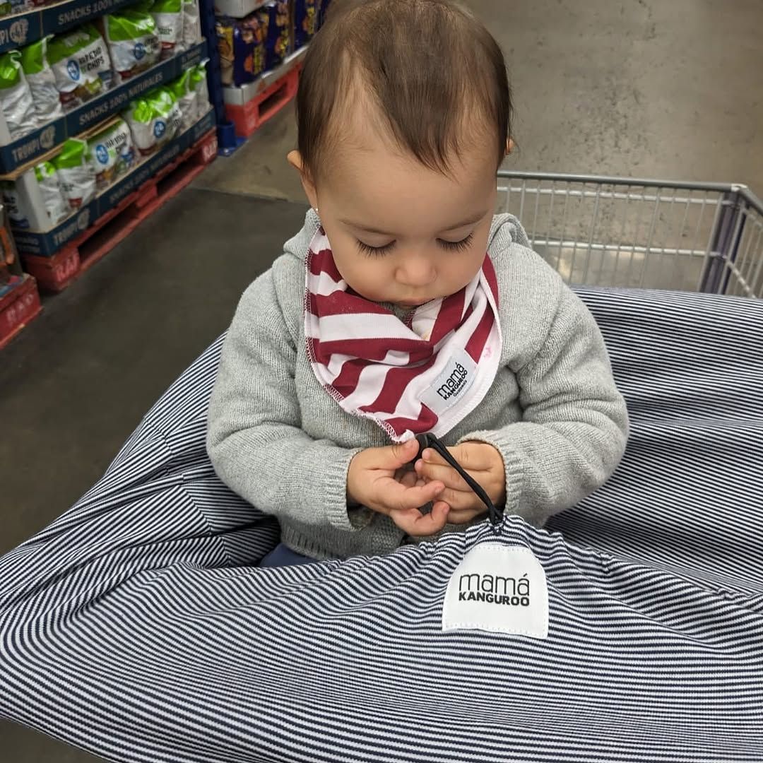 Cobertor multiusos rayas azul