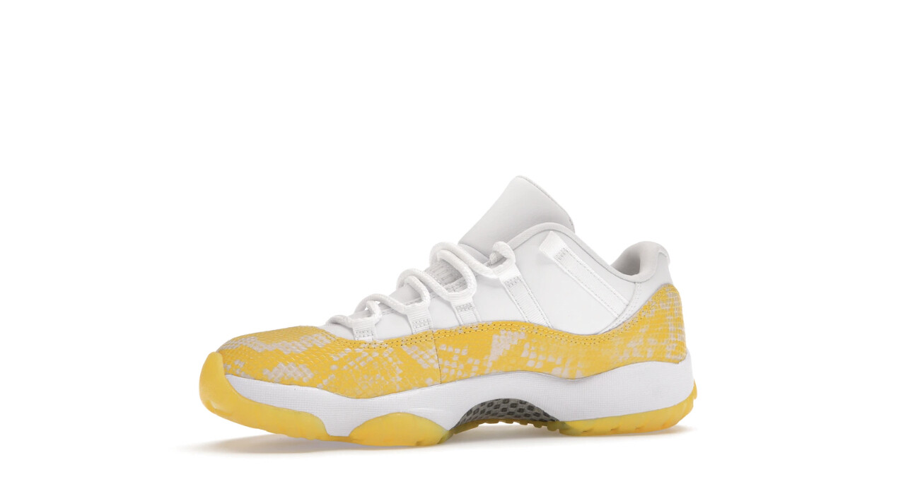 Air Jordan Retro 11 yellow snake low (2022)