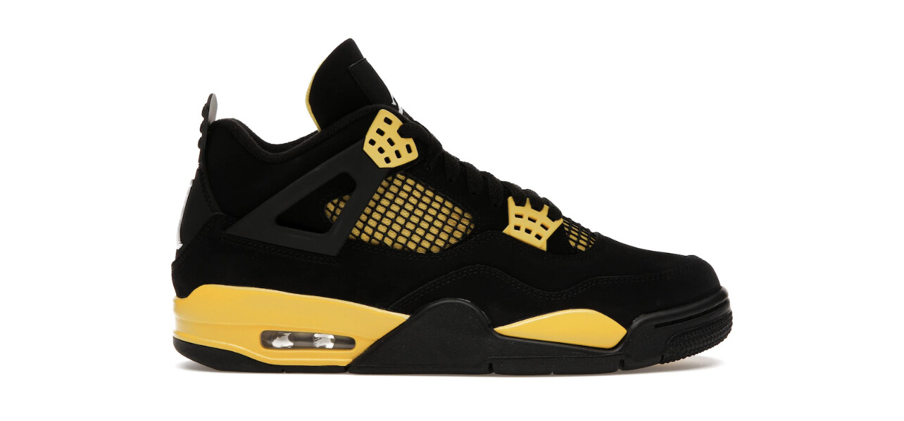 Air Jordan 4 Retro Thunder Yellow