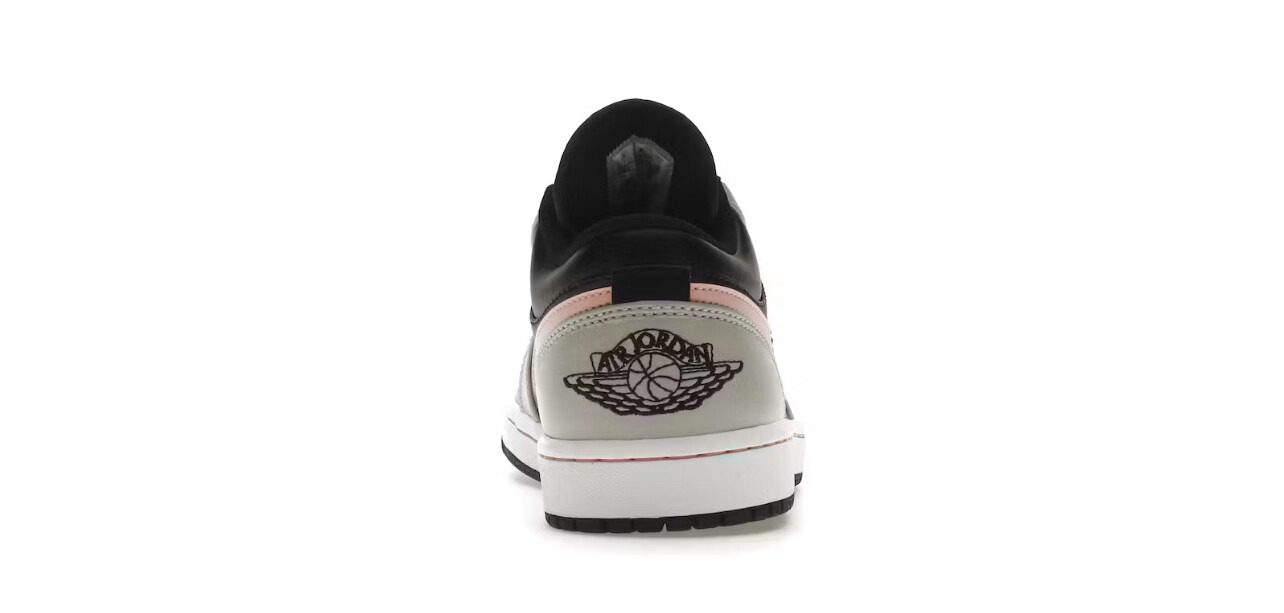 Air Jordan 1 Low Black Grey Pink