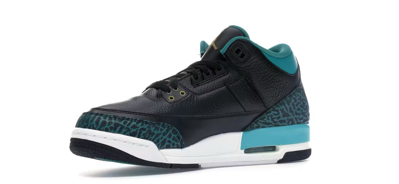 Air Jordan 3 Retro Black Green