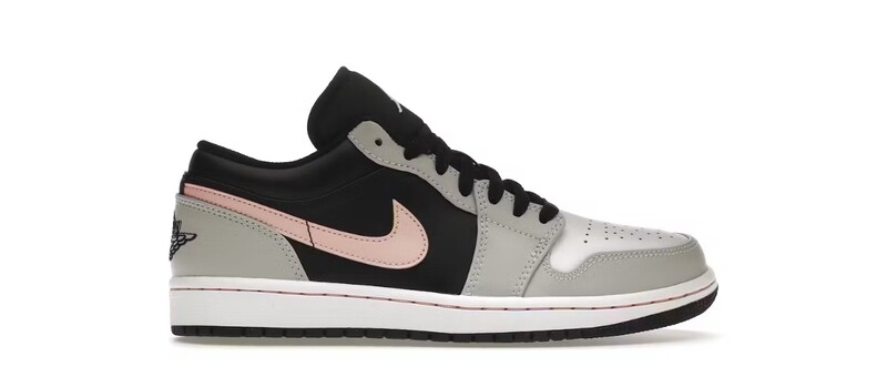 Air Jordan 1 Low Black Grey Pink