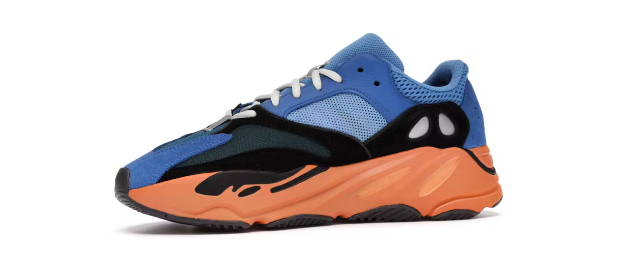 Yeezy 700 Blue Orange Size 4