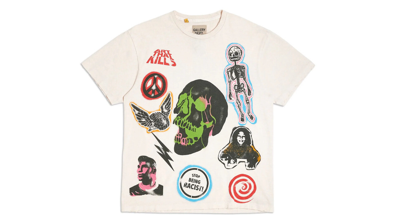 Gallery Art That Kills Tee Small Cream