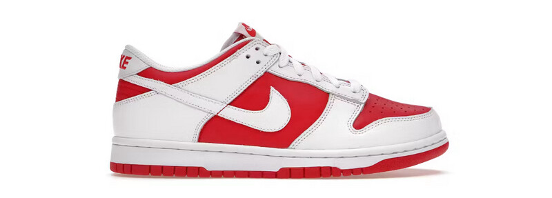 Red Champion Dunk