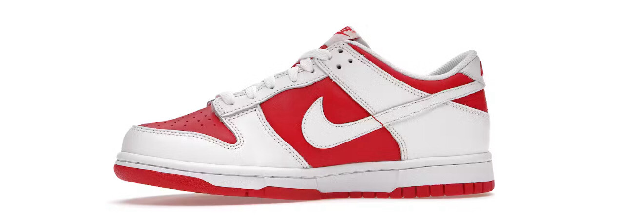 Red Champion Dunk