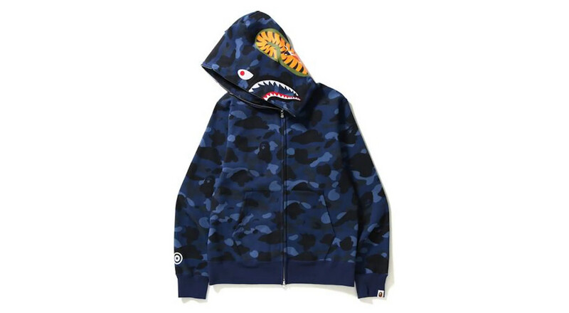 Bape Color Camo Shark Full Zip