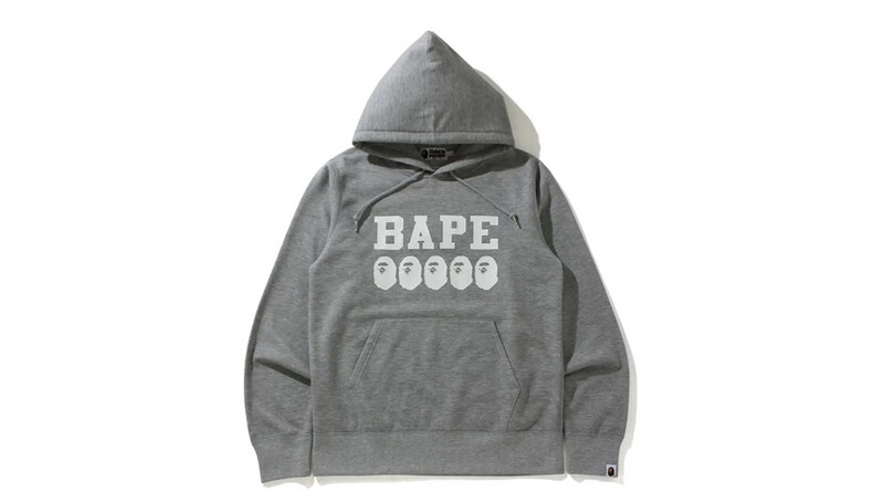 Bape Go Skate Summer Pullover Grey