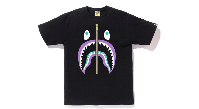 Bape Bicolor Tee Black/white