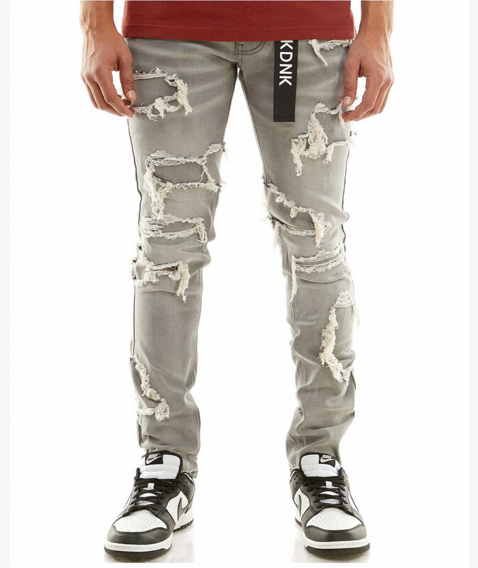 Self-patched Jeans Skinny Fit