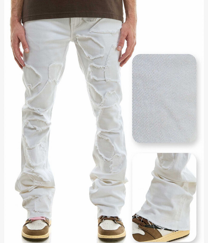 Alligator Pants Skinny Stacked Flare Fit