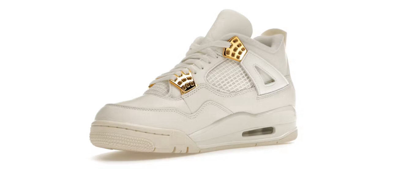 Air Jordan 4 Retro Metallic Gold