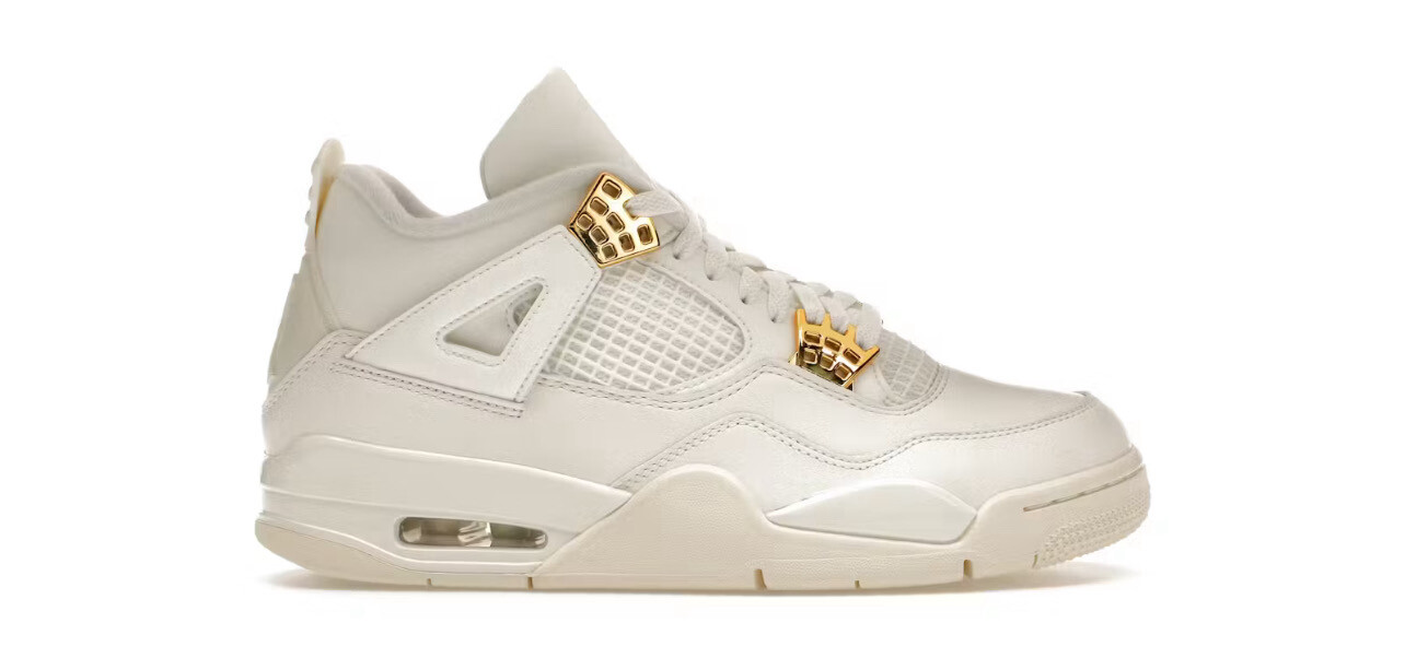 Air Jordan 4 Retro Metallic Gold