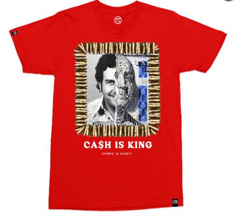Cash Is King Tee Red