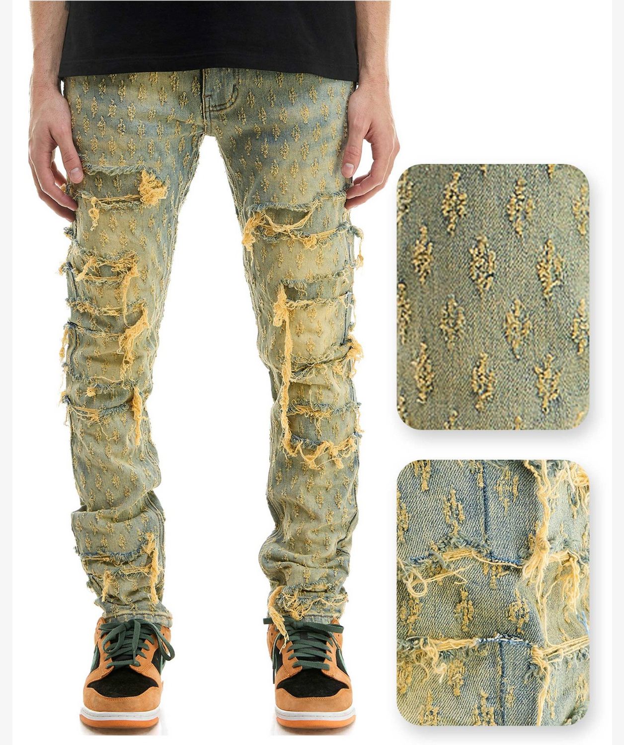 Jacquard Complex Skinny Fit