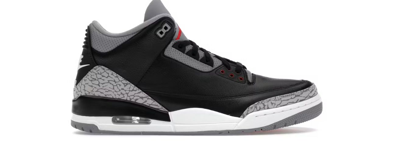 Air Jordan Retro 3 Black Cement