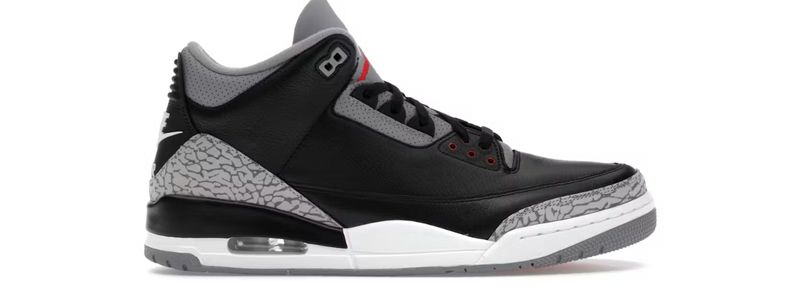 Air Jordan Retro 3 Black Cement