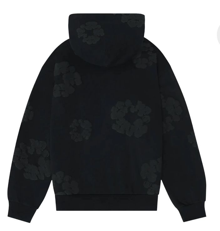 Denim Tear Cotton Wreath Hoodie