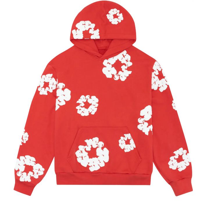 Denim Tear The Cotton Wreath Hoodie