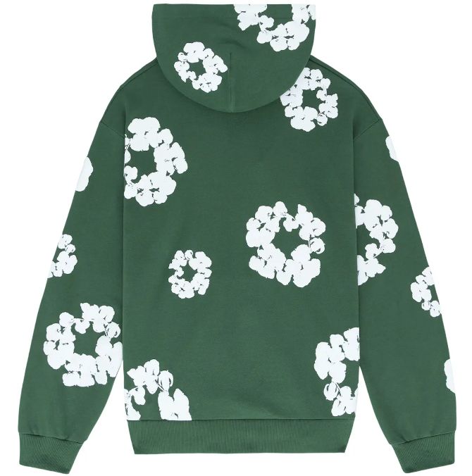 Denim Tear The Cotton Wreath Hoodie