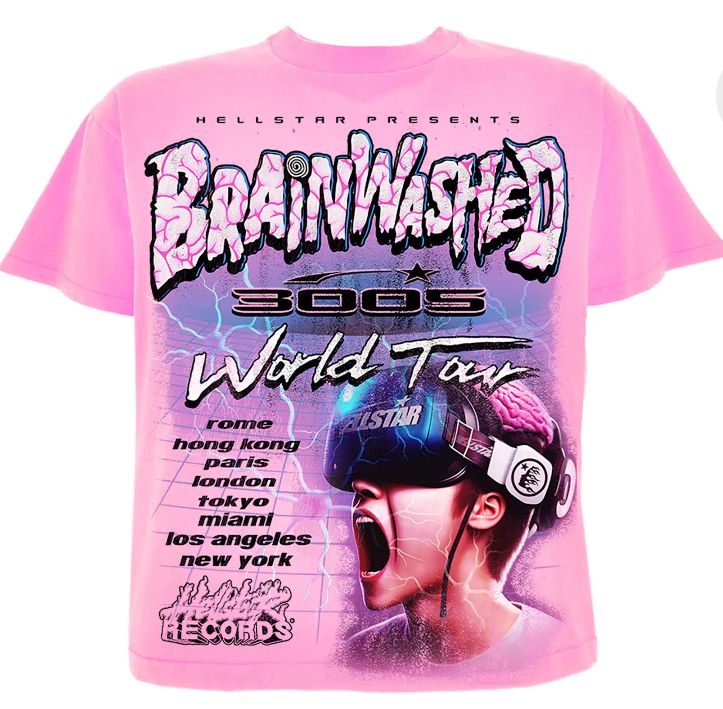 Hellstar Brainwashed World Tour T-Shirt