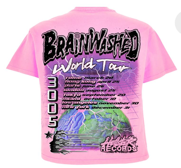 Hellstar Brainwashed World Tour T-Shirt