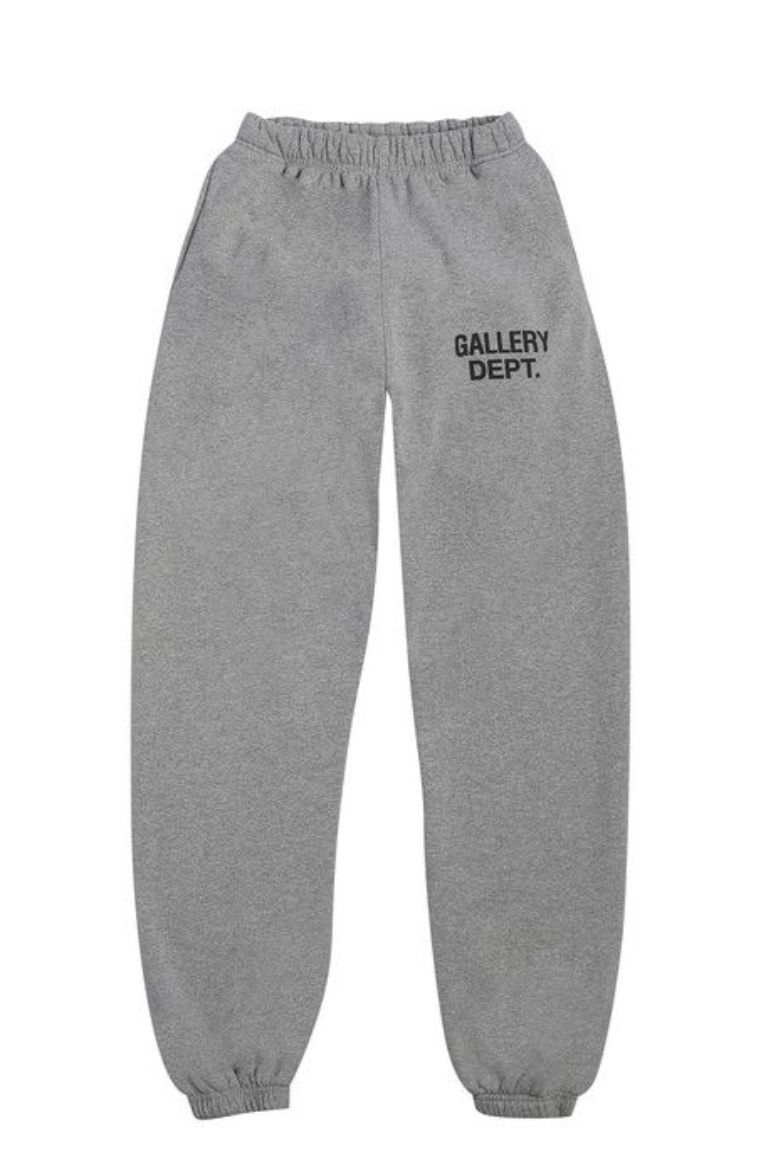 Gallery Dept. Tapered Logo Cotton Jersey Sweats