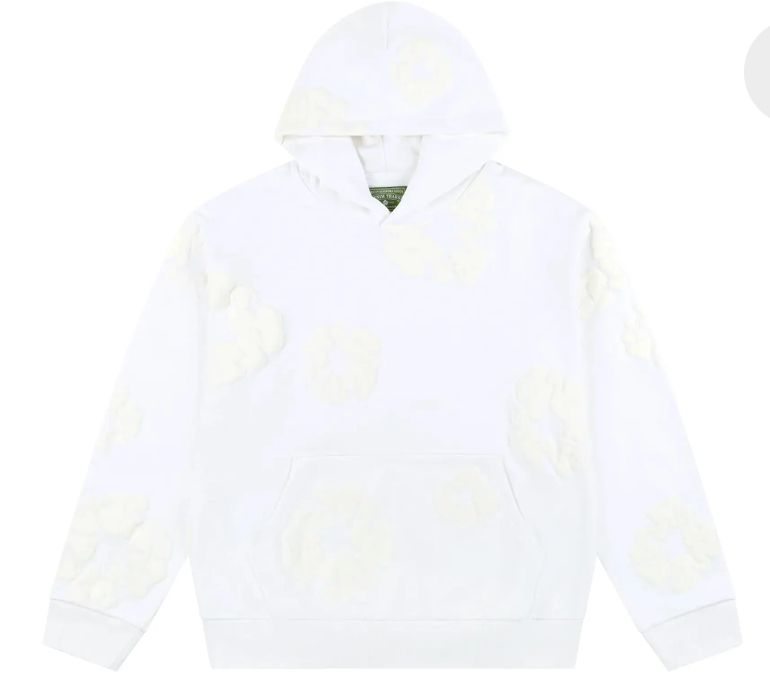 Denim Tear Mono Cotton Wreath Hoodie