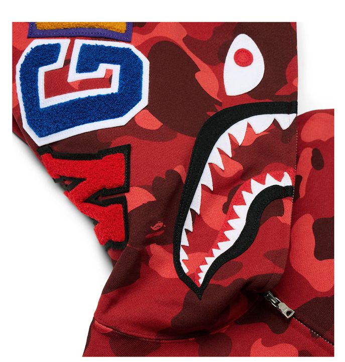 Bape Color Camo Shark Full Zip