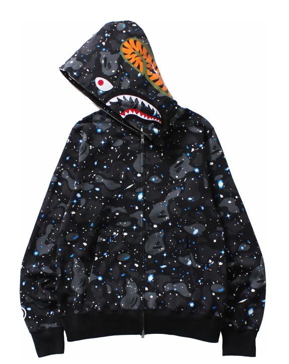 Bape Camo Space Full Zip Hoodie