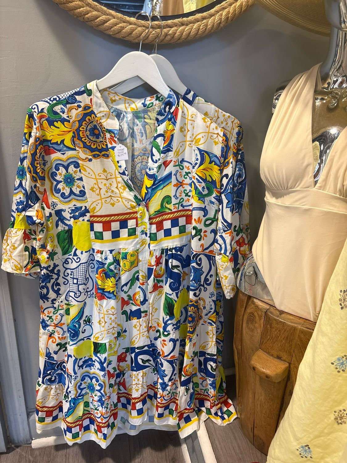 Sicily Lemon Dress