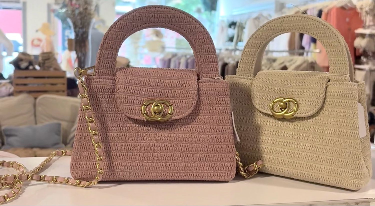 Italian Woven Bags