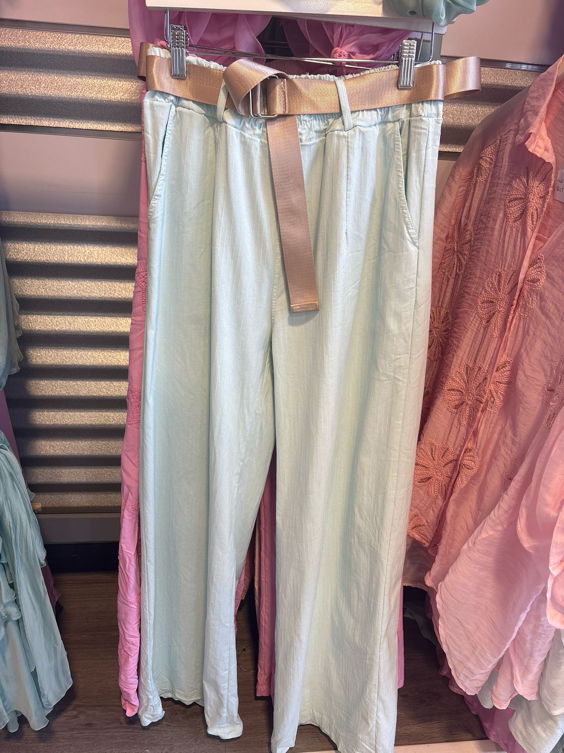 Italian Belted Pants