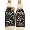 Wine Bottle Socks:  Toast Host