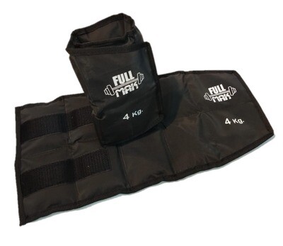 Par De Tobilleras Reforzadas De 4 Kg Para Fitness Par De Tobilleras Reforzadas De 4 Kg Para Fitness