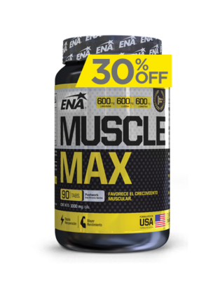 Muscle Max (90 Tabs) - Ena Sport - Arginina Ornitina Muscle Max (90 Tabs) - Ena Sport - Arginina Ornitina