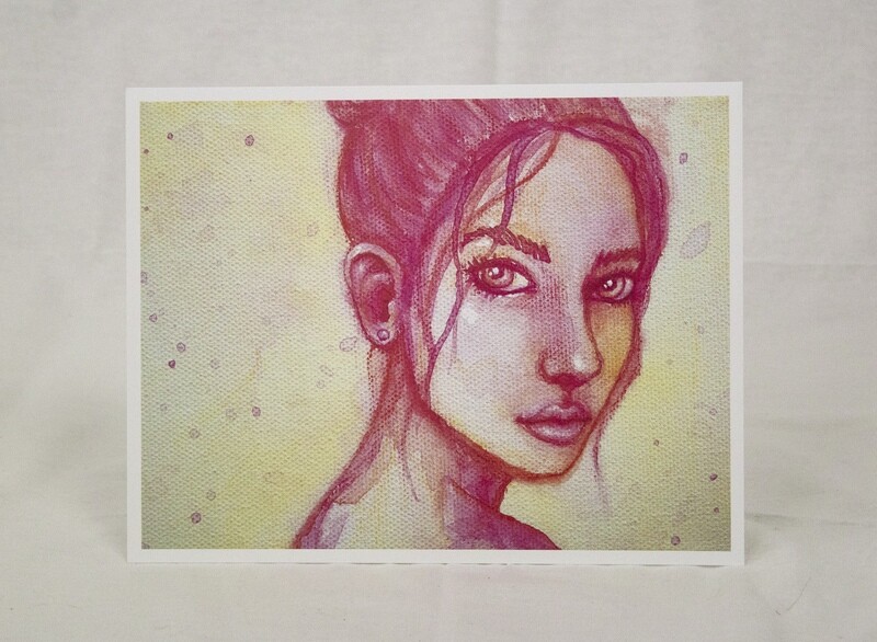 Magenta Girl Limited Edition Print