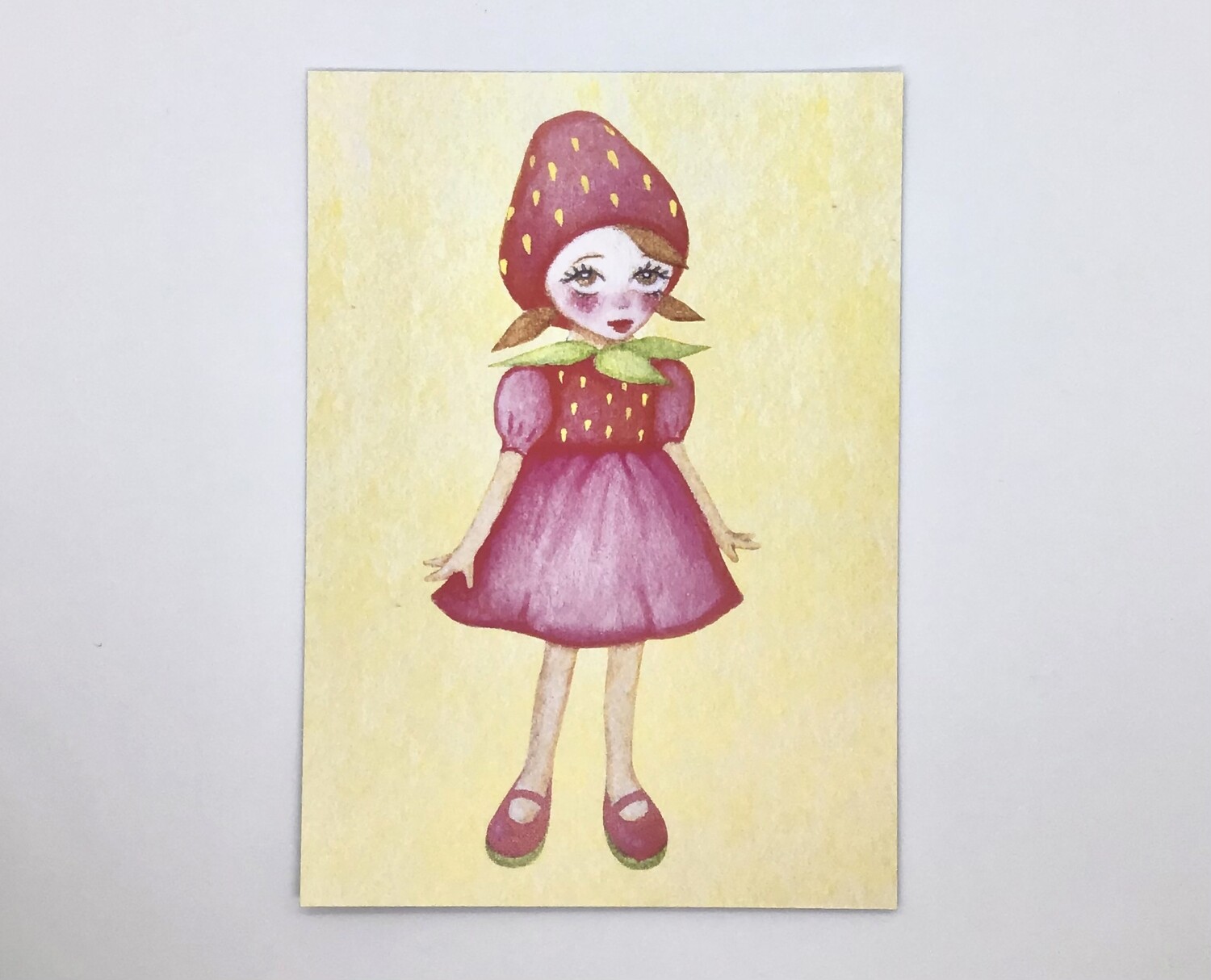 Strawberry Girl Limited Edition Mini Print