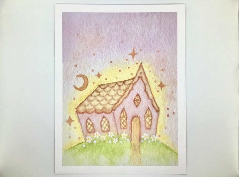 Fairytale Cottage Limited Edition Print