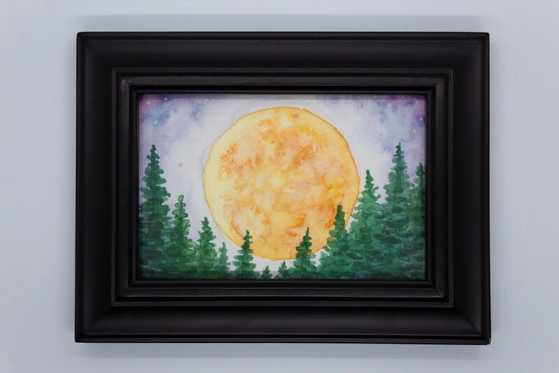 Hunter&#39;s Moon Framed Art
