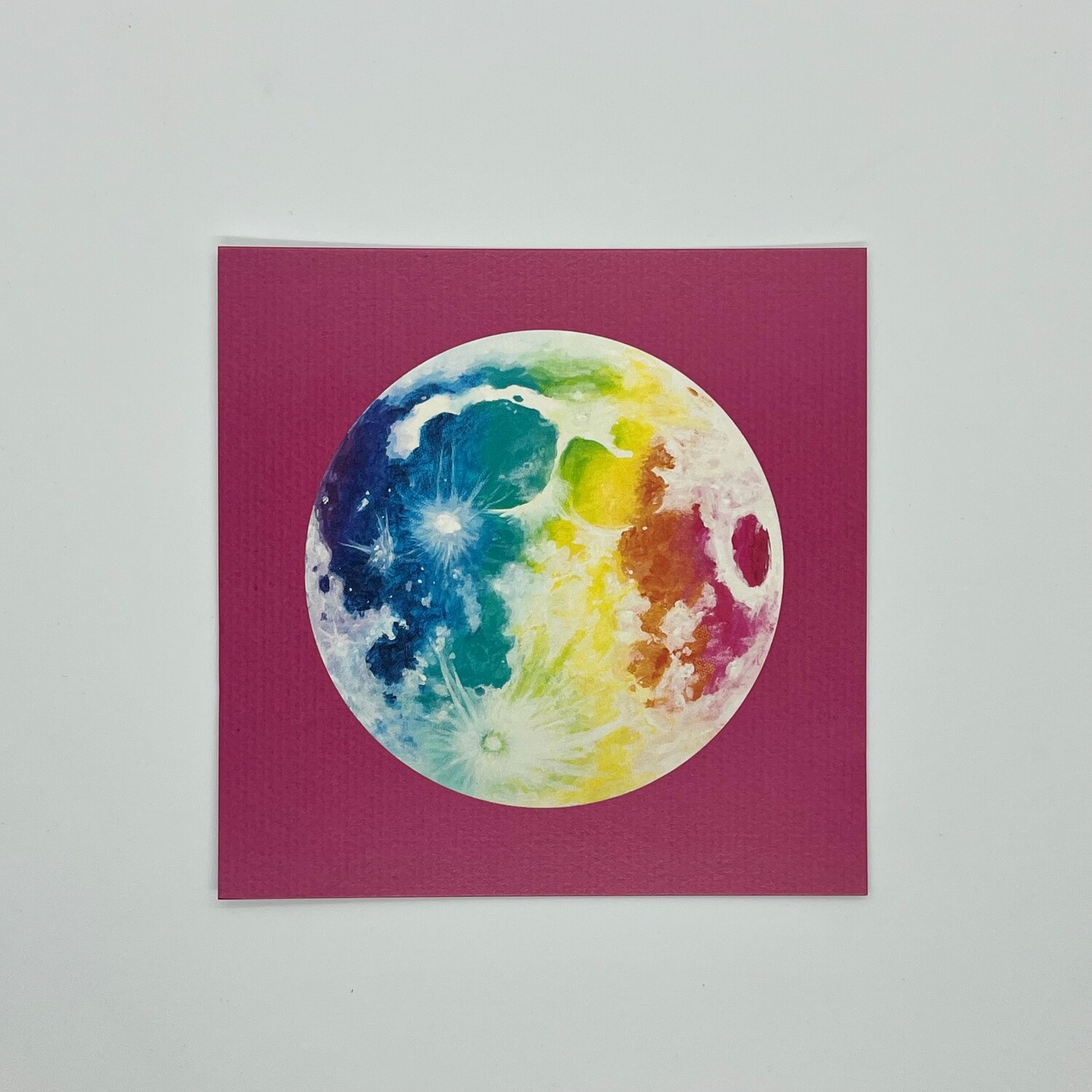 Rainbow Moon Limited Edition Mini Print