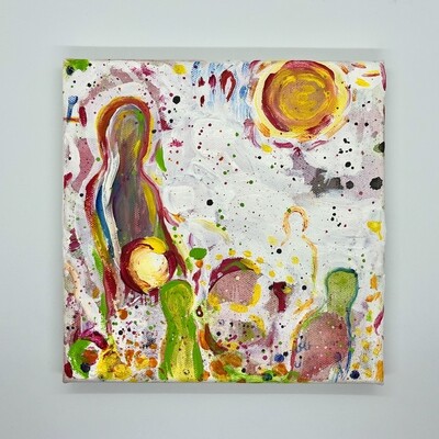 Abstract Figures Canvas Art