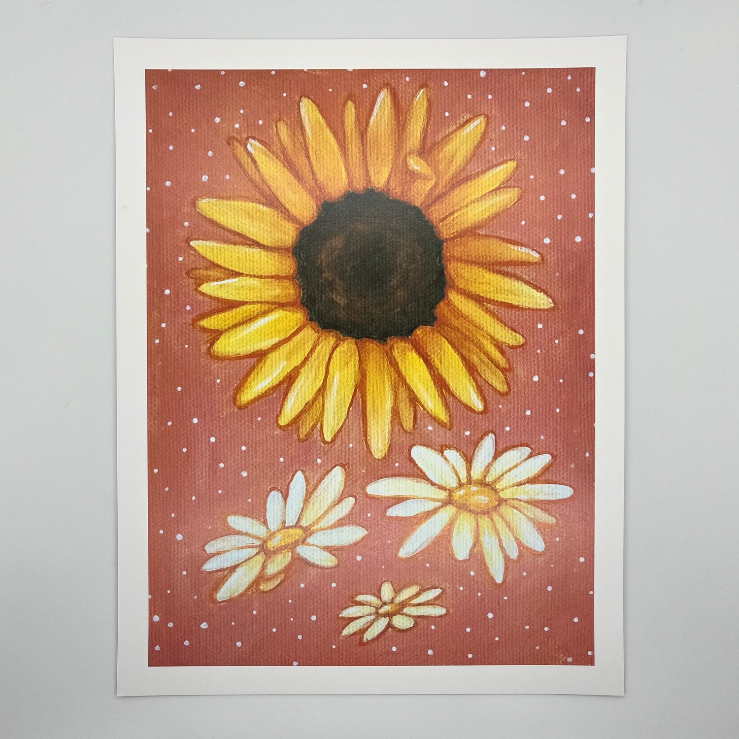 Sunflower &amp; Daisies Limited Edition Print